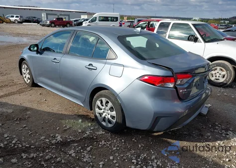 2022 Toyota Corolla Le из США, поврежденный, VIN 5YFEPMAE1NP342900